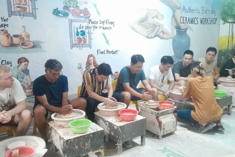 Klasa ceramiki w starej dzielnicy Hanoi | WietnamWarsztaty garncarskie w Starej Dzielnicy Hanoi
