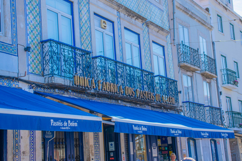 Lisbona: Tour Tuk-Tuk in francese o tedesco con vera guida localeTour di 2 ore: Centro storico di Lisbona e centro città