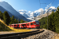 Dalla stazione ferroviaria di Colico, biglietto del treno Bernina - Housity