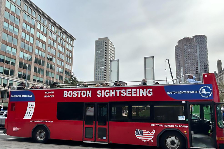 Boston: Hop-On Hop-Off Double-Decker Bus Sightseeing Tour