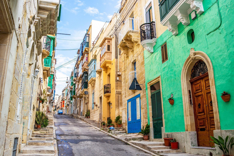 Visita guiada particular a Valletta em inglês, francês ou italianoPonto de encontro: Hotel Castille