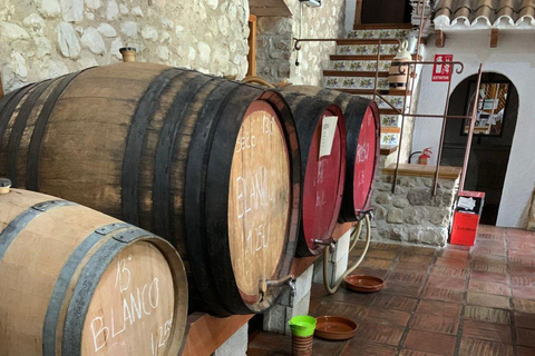 From Albir, Benidorm & Calpe: Jalon & Caves of Skulls Tour From Calpe with Meeting Point at Suitopia