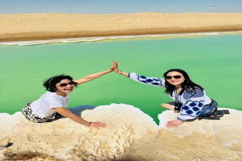 Wycieczka do skamieniałych wydm Al Wathba i długiego jeziora słonego w Abu Zabi