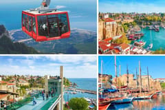 Antalya: Städtetour durch die Altstadt in Kleingruppen, Boot & Seilbahn