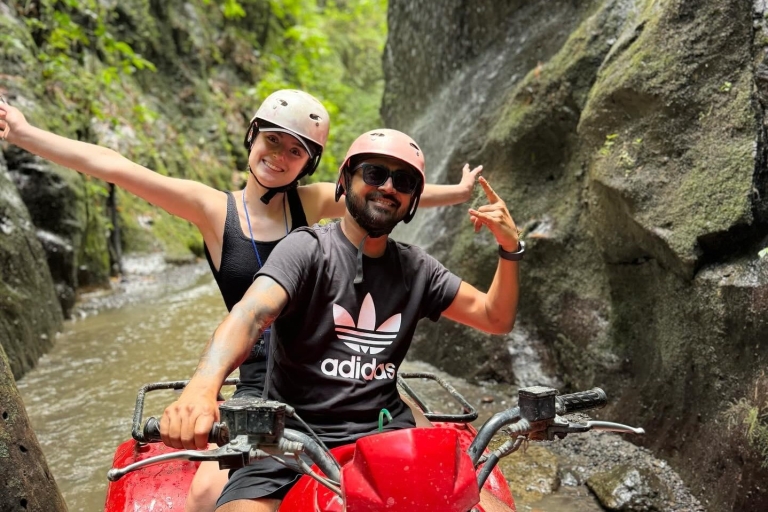 Kuber ATV Quad Bike with Waterfall and Long Tunnel Tandem Ride with Private Hotel Transfers