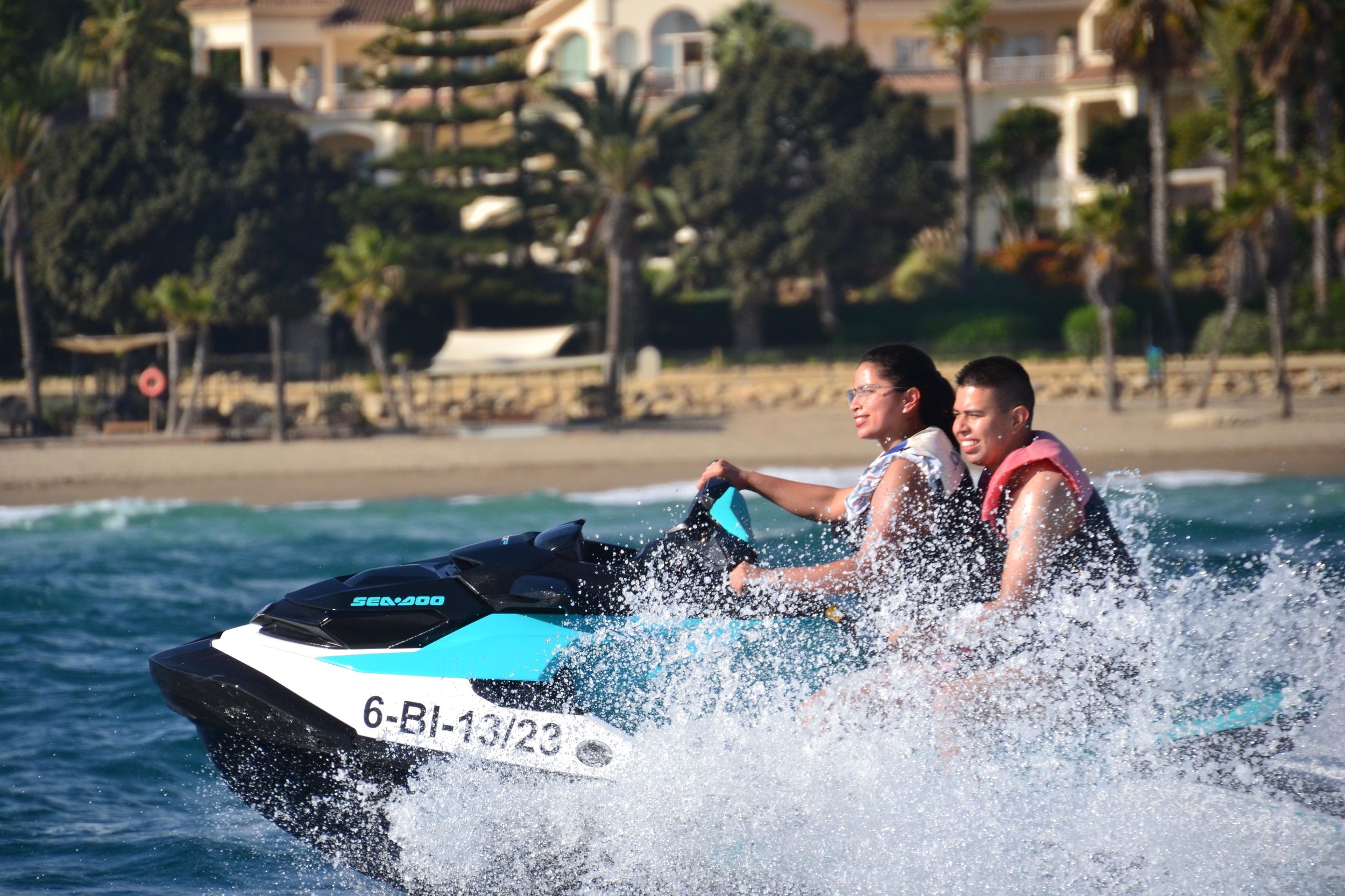 Marbella: Jet Ski auf der Goldenen Meile