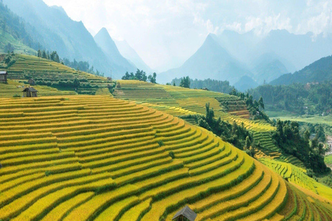 Hanoi: Sapa 3-Day Fansipan, Glassbridge, Cat Cat & Moana Half Day Glassbridge & Silver Waterfall From Sapa Town
