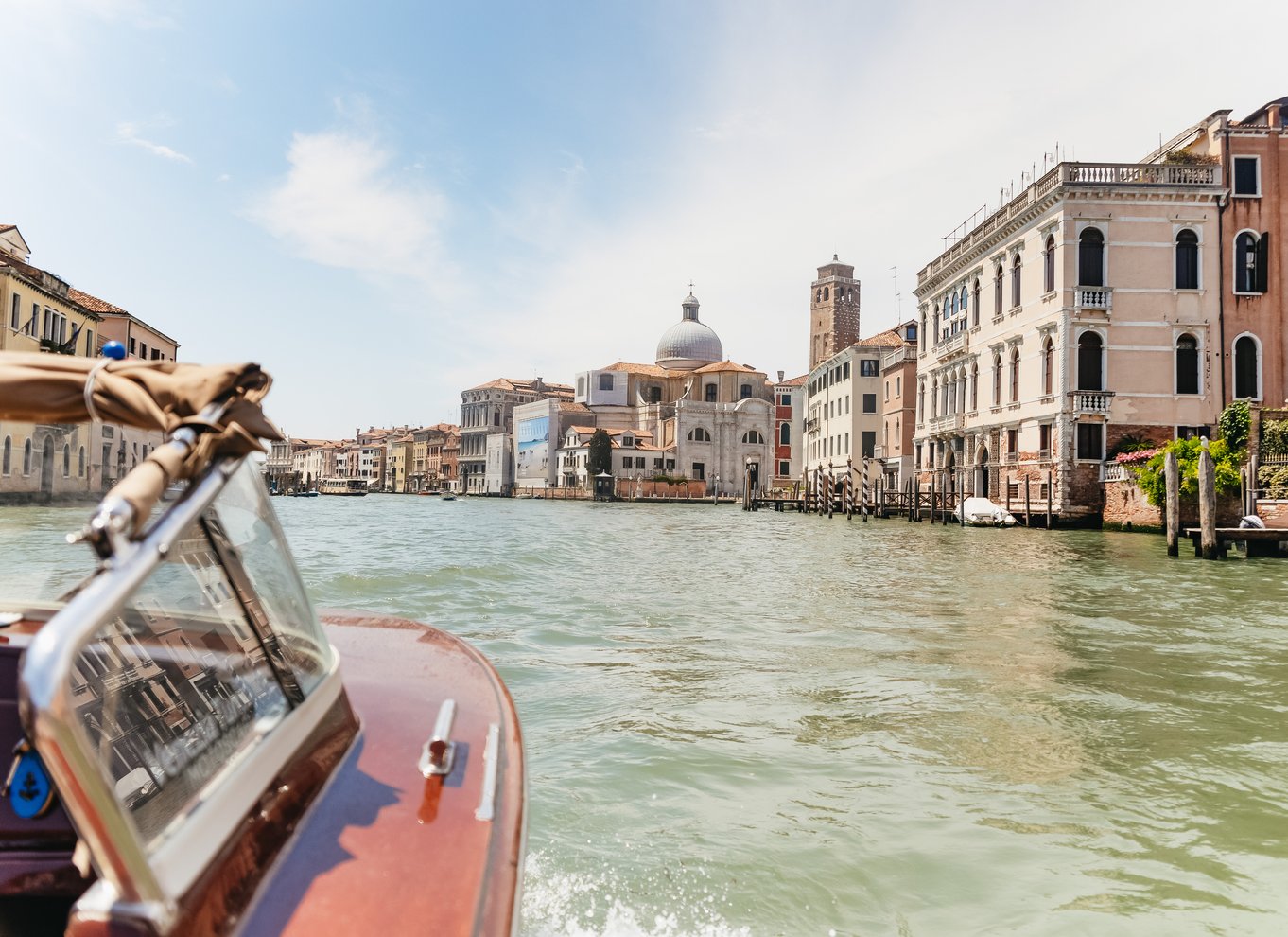 Venedig: Marco Polo lufthavnstransport med vandtaxa