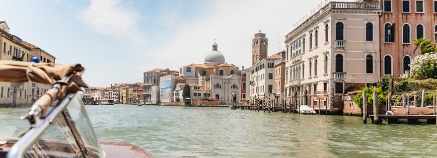 Venezia: Trasferimento in taxi acqueo dall'aeroporto Marco Polo