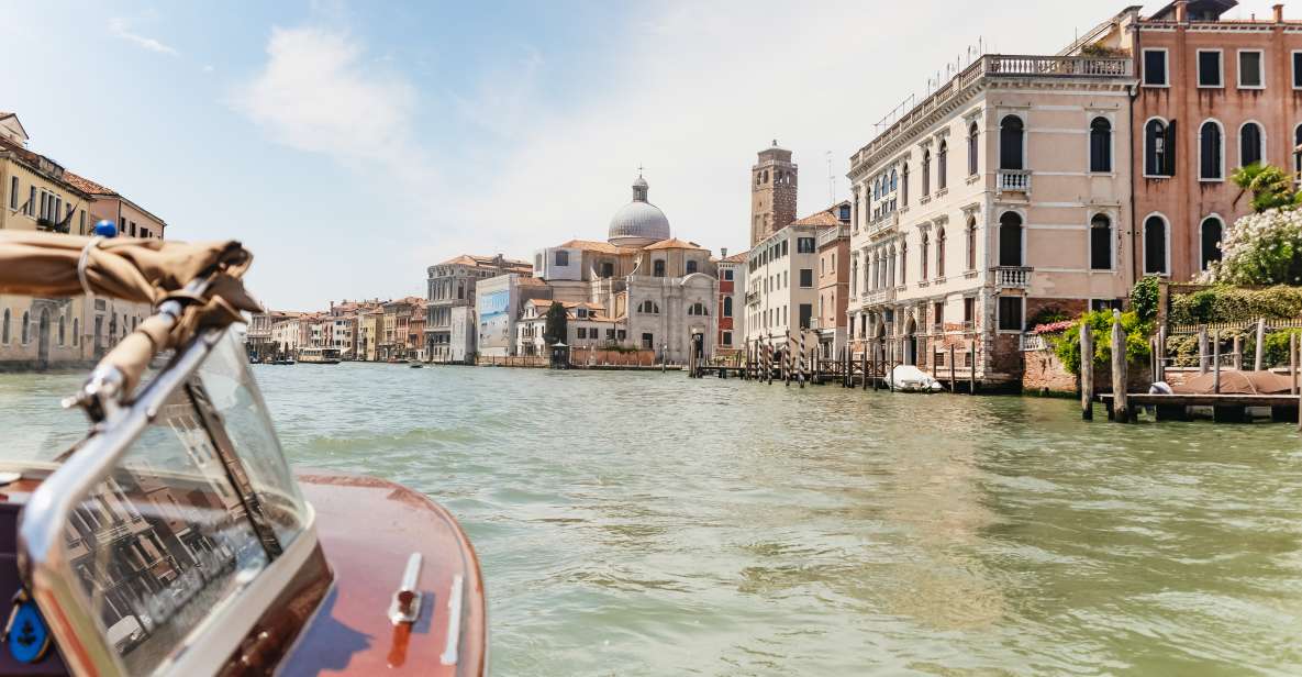 Venice: Marco Polo Airport Water Taxi Transfer