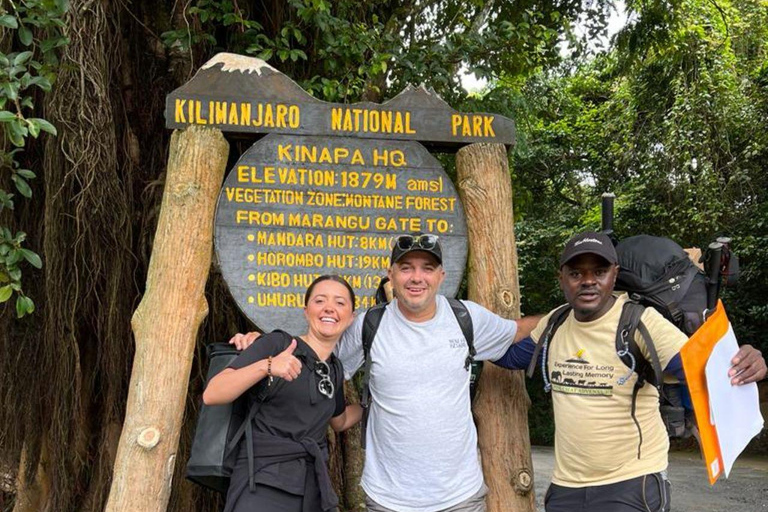 Mountain Kilimanjaro Trekking: 5 Day Marangu RouteMountain Kilimanjaro Trekking: 5Day Marangu Route(5-6people)