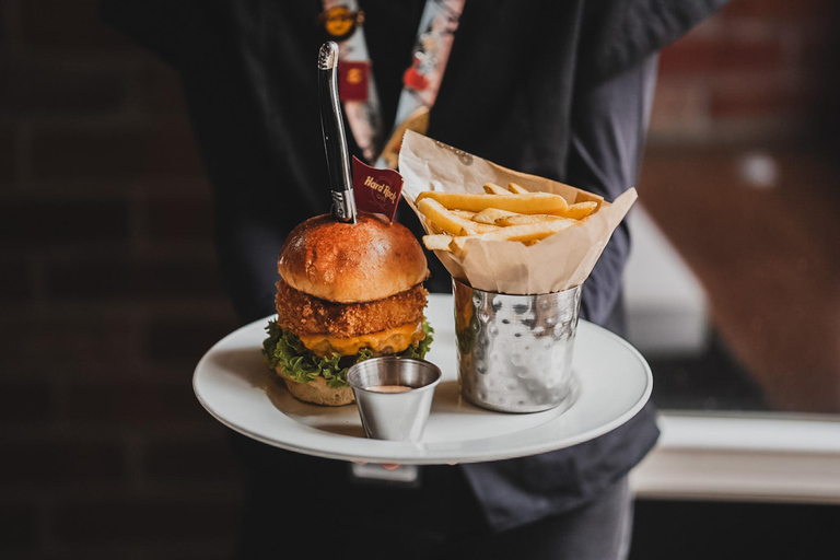 Warschau: Burger menu bij Hard Rock Cafe met Skip-the-Line