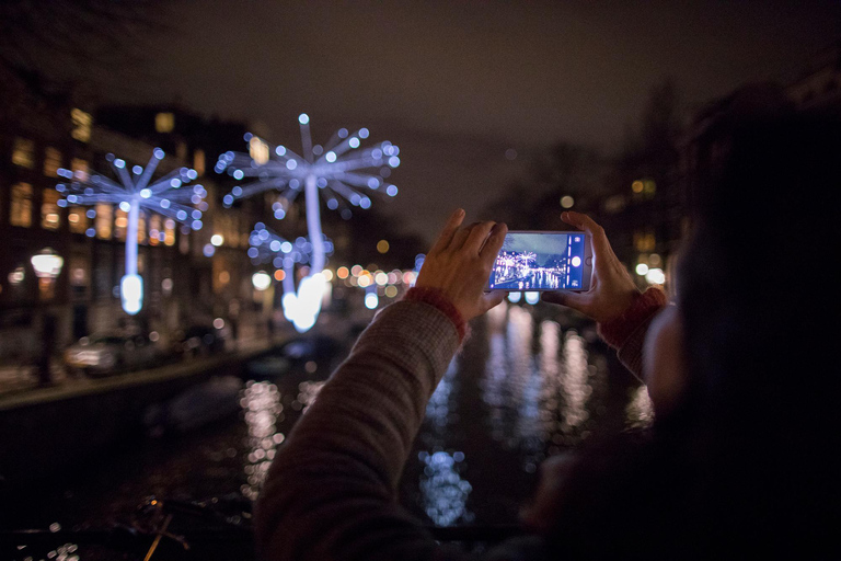 Amsterdam: Light Festival Boat with Unlimited Drinks Light Festival Cruise with Unlimited Drinks & Glühwein (CS2)