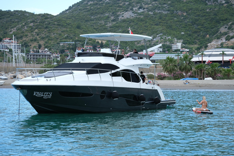 Alanya: Private Yacht Tour For Special Days Khalesi Private yacht tour W/Food W/Transfer W/Soft Drinks