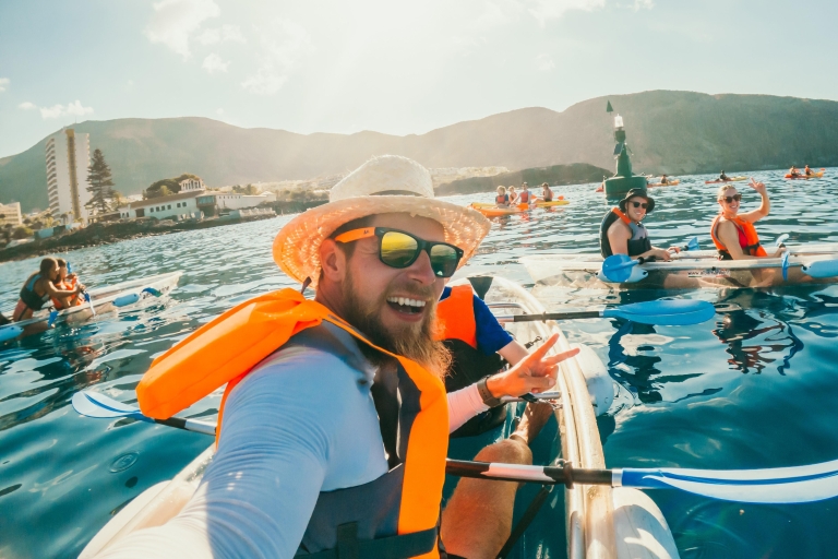 Expérience de kayak transparent à Tenerife Sud