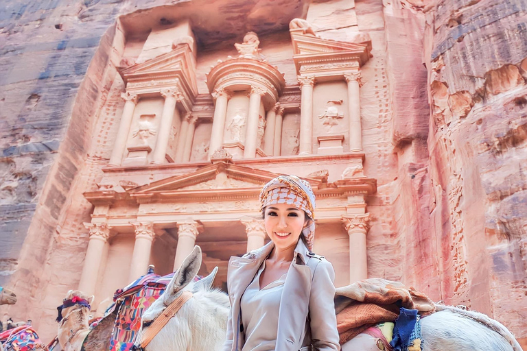 From Swemeh/Dead Sea: Private Full-Day Petra TourTransportation &amp; Entry Ticket to Petra