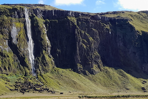 Reykjavik: Excursão particular à costa sul e à gruta de gelo de Katla