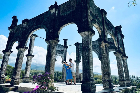 The Oldest Village Temple in Bali & Learn How to Make Canang Sukawati Temple, Tirta Empul, Rice terrace, Abian Kusma Sari