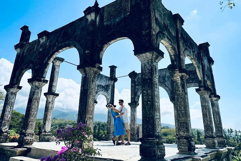 The Oldest Village Temple in Bali & Learn How to Make Canang Sukawati Temple, Tirta Empul, Rice terrace, Abian Kusma Sari