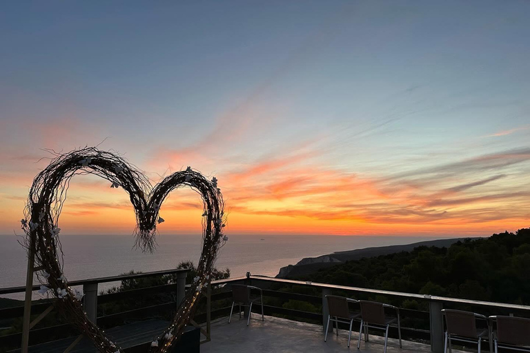 Zakynthos Sunset Tour to Mizithres Viewpont and Agalas