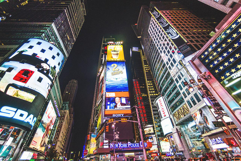 NYC: Nocna wycieczka autobusem piętrowymWycieczka nocna po Nowym Jorku z audioprzewodnikiem