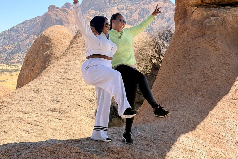 From Windhoek: 2-Day Spitzkoppe and Swakopmund Tour