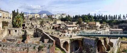 Privater Transfer von Neapel nach Sorrento Haltestelle Herculaneum