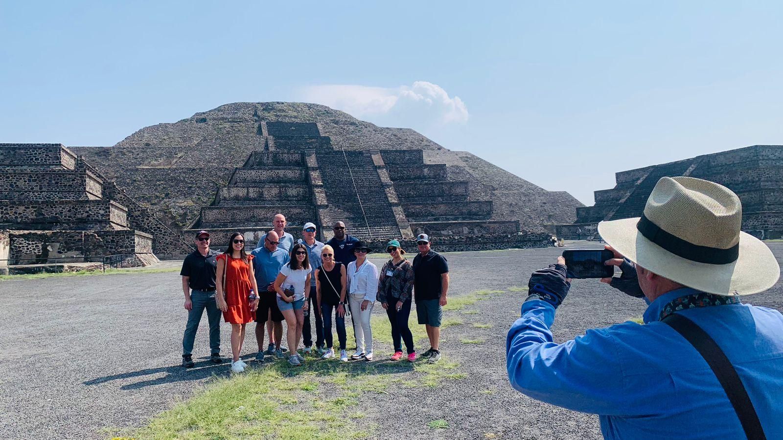 Private Tour zu den Pyramiden von Teotihuacan ab Mexiko-Stadt.