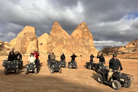 Cappadocia: Guided Sunset ATV Tour with Hotel Pickup