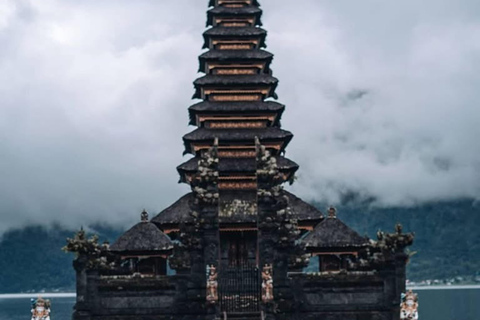 Bali: Mount Batur Jeep Tour with Floating Temple & Falls Sunrise Jeep Tour + Floating Temple + Waterfall