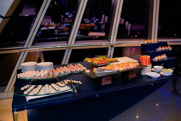Colombo: Lotus Tower 360° Revolving Buffet & Tuk-Tuk Safari Meet at Lotus Tower Entrance: Restaurant Lunch/Dinner Buffet