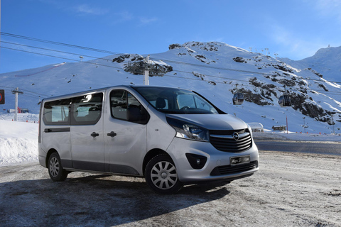 Zürich flygplats: Privat transfer till St MoritzXL Minivan