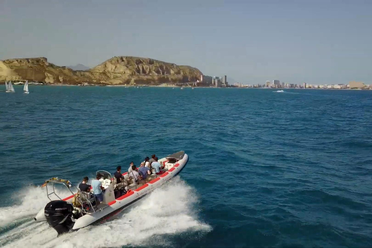 From Alicante: Private Speedboat Tour for a Farewell