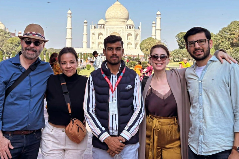 Private Guided Taj Mahal Tour w/ Skip The Line Entry Ticket Only Professional Tour Guide