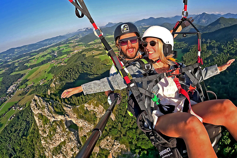 Tandem Paragliding in Salzburg from Gaisberg Mountain