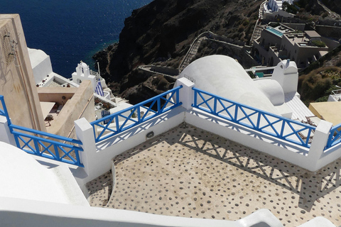 Santorini: Red Beach, Megalochori, and Oia Sunset Tour
