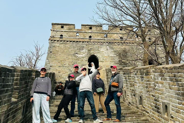 Beijing: Mutianyu Great Wall Guided Tour with Toboggan Ride Private tour guide+private driver+ticket