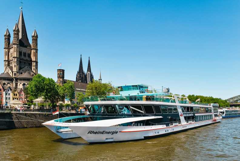 Köln: Panorama-Stadtrundfahrt per Boot