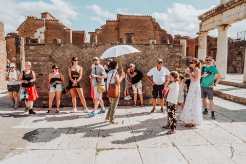 Pompeii: Entry Ticket and Guided Tour with an Archaeologist Tour in French