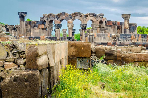 Från Jerevan: Echmiadzin-katedralen och Zvartnots tempelPrivat resa utan guide