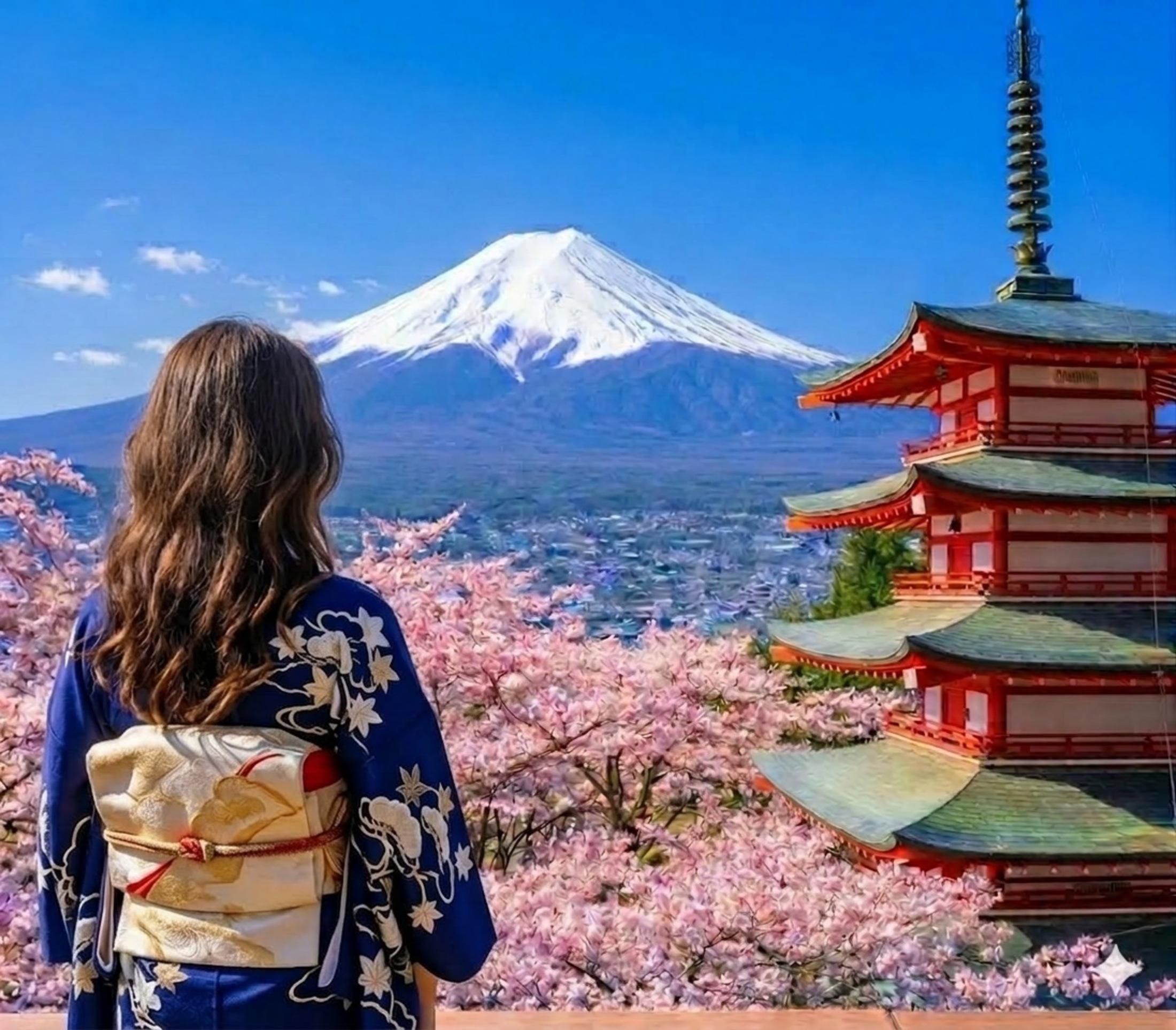 Tokio: Fuji, Chureito-Pagode, Kawaguchi-See & Oshino Hakkai