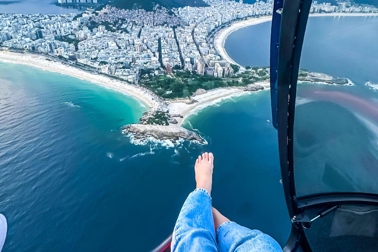 Rio de Janeiro: Christ the Redeemer DoorsOff Helicopter Tour