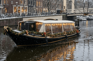 Amsterdam: Smoke Cruise mit Bar & ortskundigem Guide
