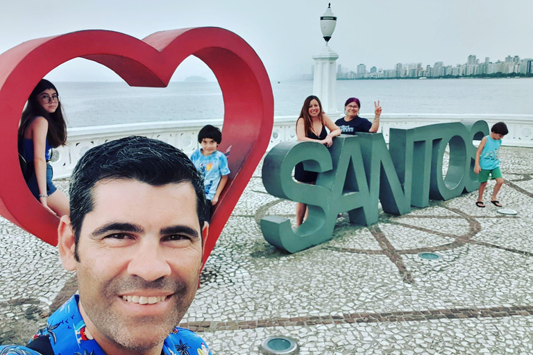 Excursion privée à Santos : Excursion d'une journée dans la villeExpérience privée jusqu'à 3 personnes