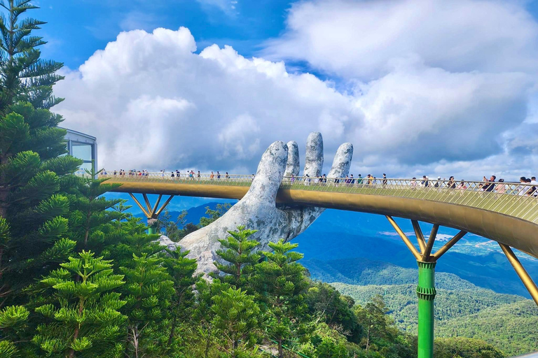 Von Hue nach Hoi An mit dem Privatwagen über den Hai Van Pass, die Goldene Brücke