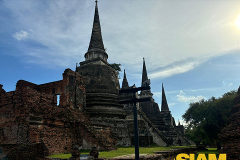 L&#039;incredibile tour degli antichi templi di Ayutthaya: Da BangkokGruppo privato con guida in inglese