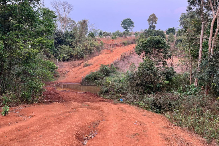 Aventura de 21 dias no Camboja de motocicleta