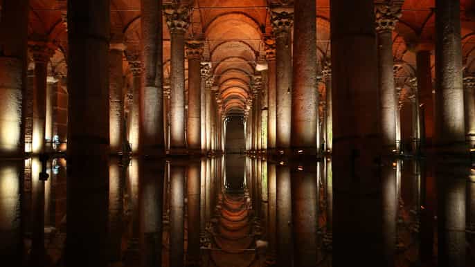 Estambul: Entrada sin colas a la Cisterna de la Basílica y audioguía