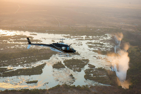 Victoria Falls from Above: A Thrilling Helicopter Tour Short Flight (Flight of Angels) (12 – 13 Minutes)