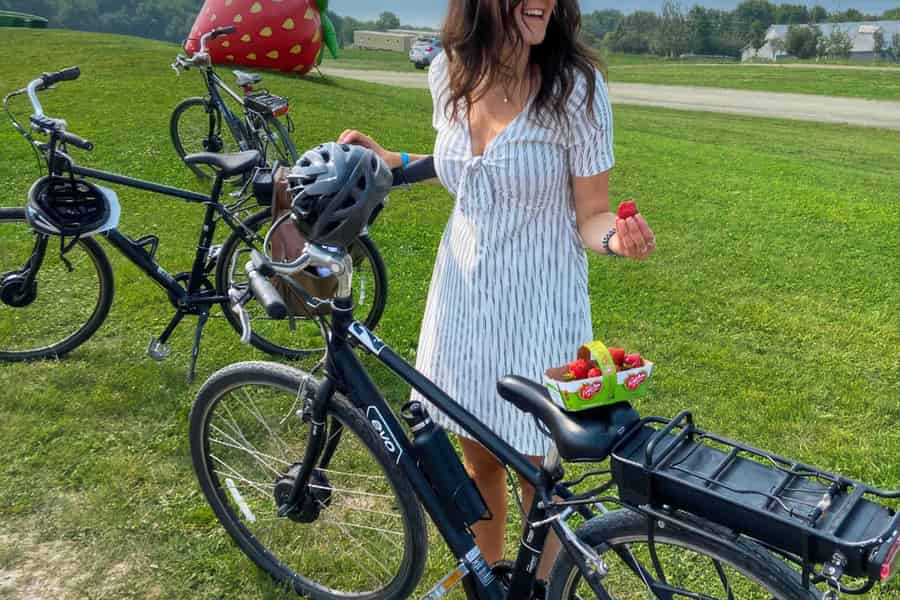 Quebec City: Ile d'Orléans Geführte E-Bike Tour mit Verkostungen. Foto: GetYourGuide